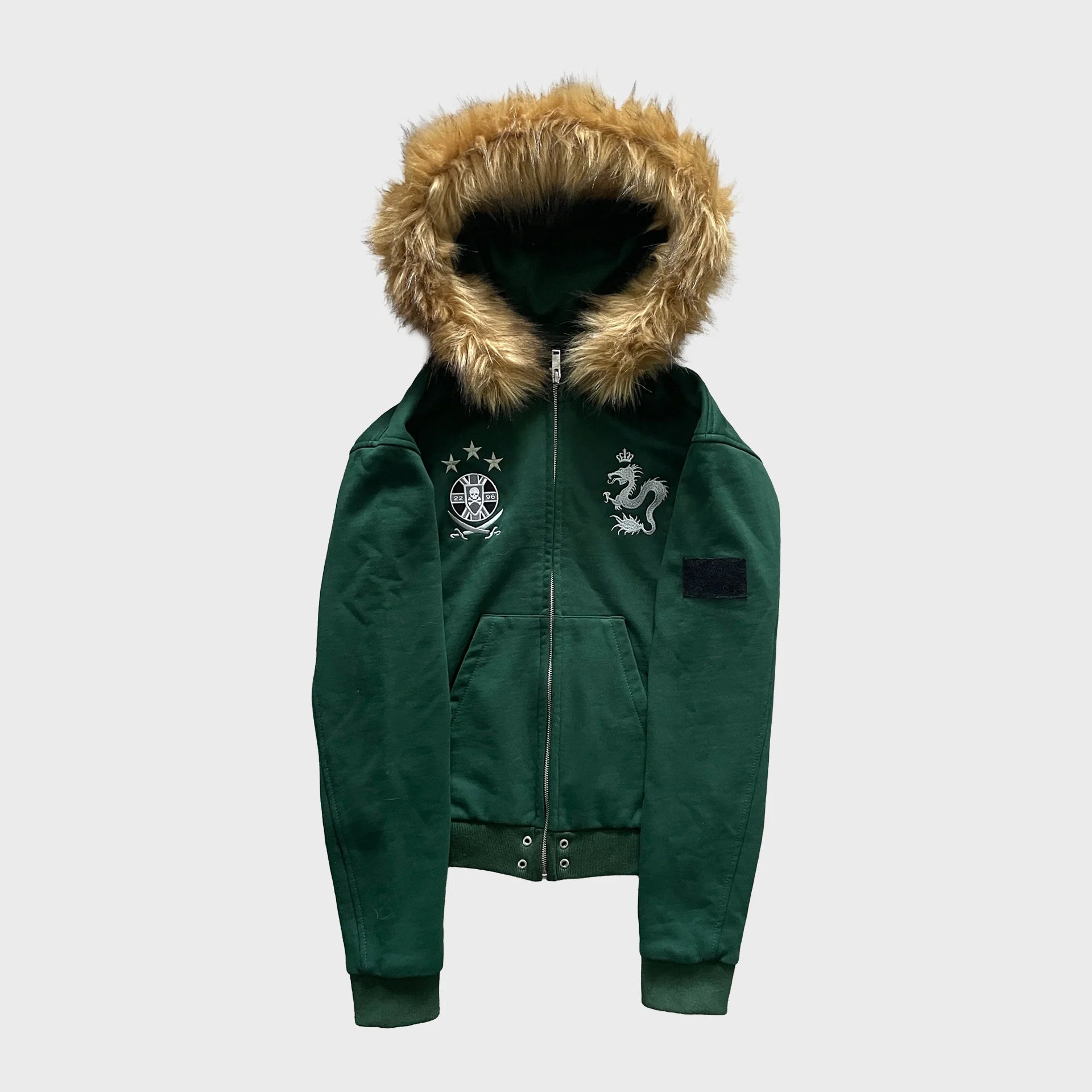 MILITARY FUR ZIPPER – 220906 MILITARY FUR ZIPPER – 220906