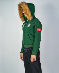 MILITARY FUR ZIPPER