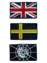 FLAG PATCHES (3-PACK)