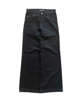 BLACK BAGGY DENIM LEFTOVERS