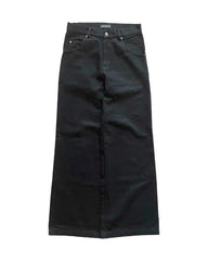 BLACK BAGGY DENIM LEFTOVERS